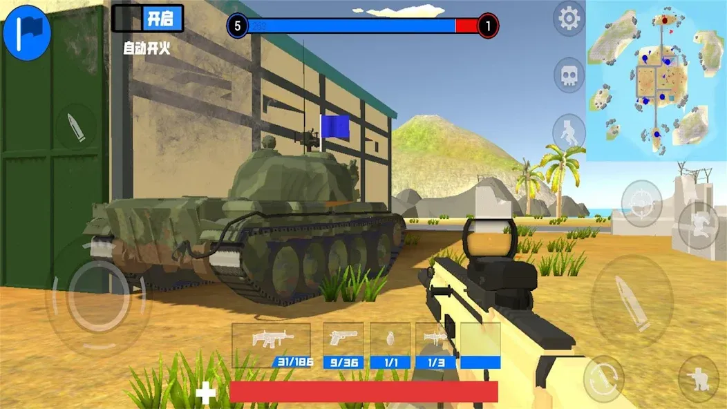 Взломанная battle field simulator (бэтлфилд симулятор)  [МОД Меню] — стабильная версия apk на Андроид screen 1