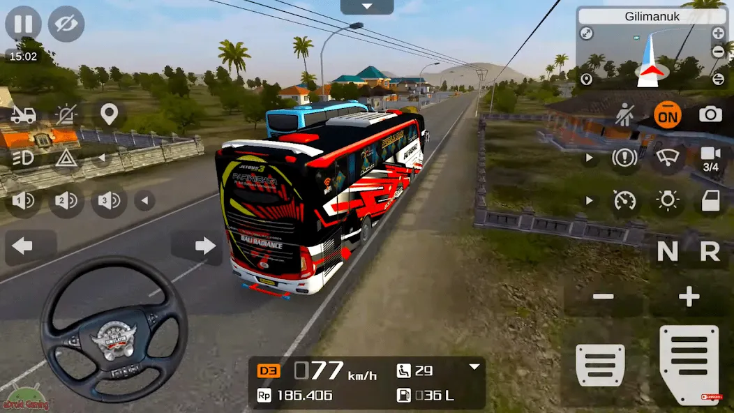 Скачать взломанную Coach Tourist Bus City Driving  [МОД Много денег] — последняя версия apk на Андроид screen 1