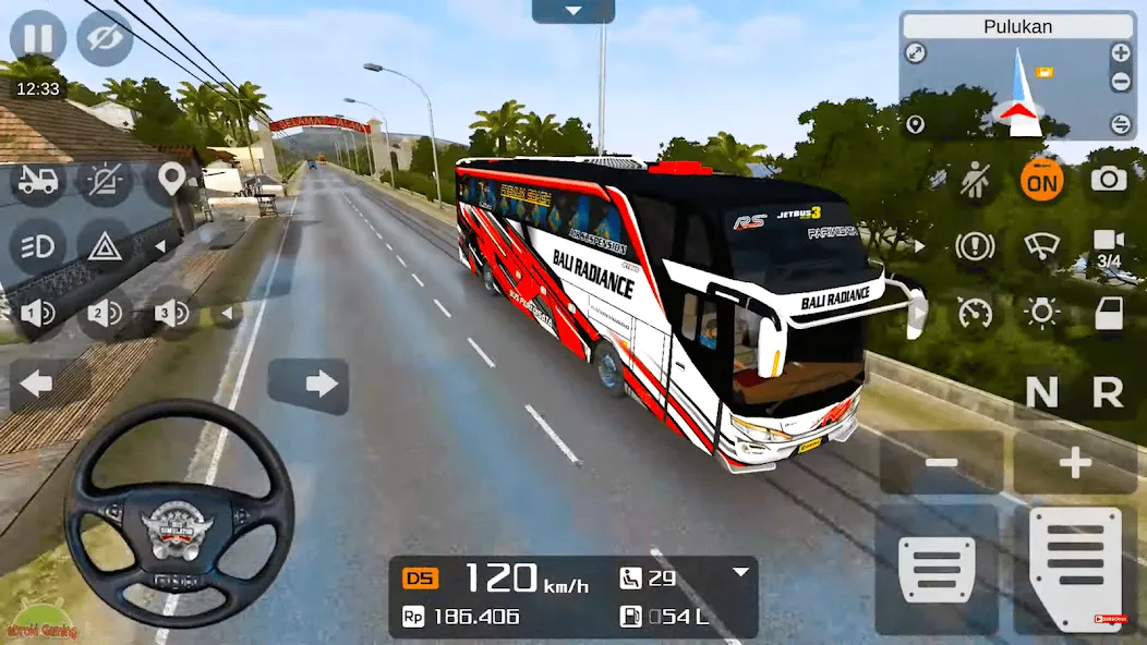 Скачать взломанную Coach Tourist Bus City Driving  [МОД Много денег] — последняя версия apk на Андроид screen 4