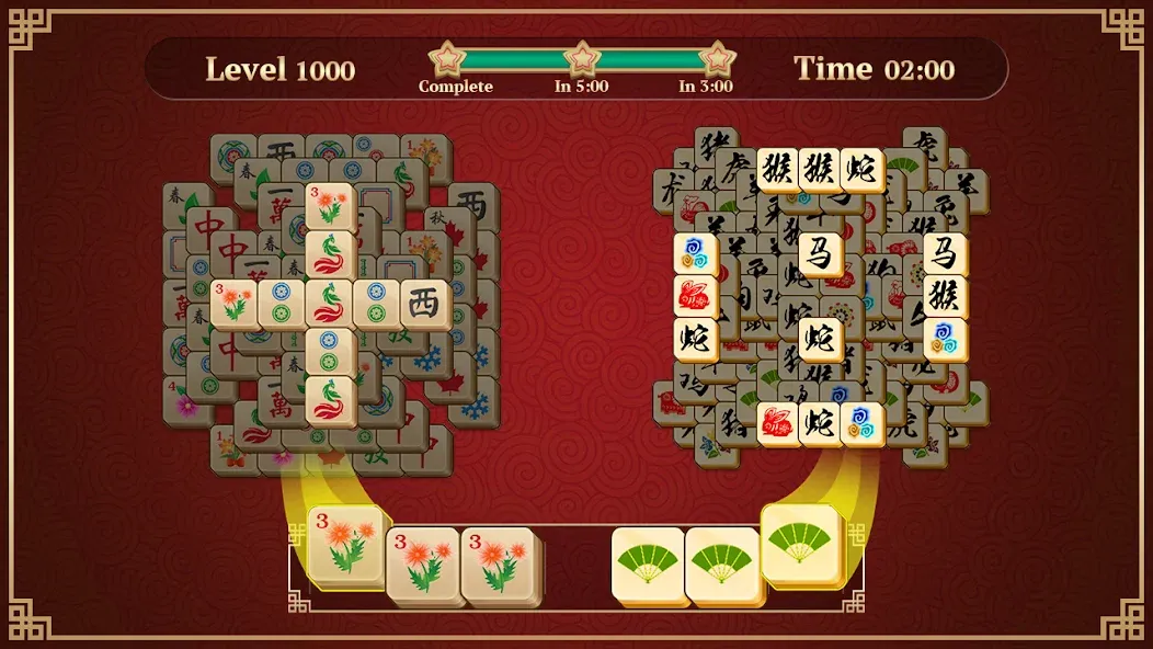 Скачать взлом Mahjong Solitaire: 3 Tiles (Маджонг Классик)  [МОД Все открыто] — стабильная версия apk на Андроид screen 3