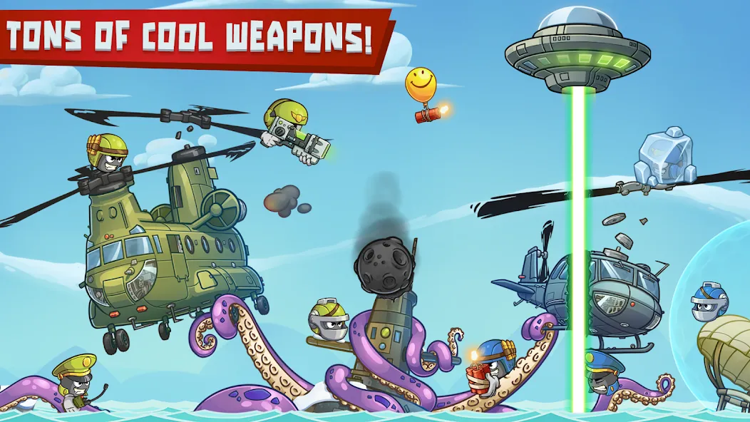 Взлом Warlings 2: Total Armageddon (Варлингс 2)  [МОД Все открыто] — стабильная версия apk на Андроид screen 3