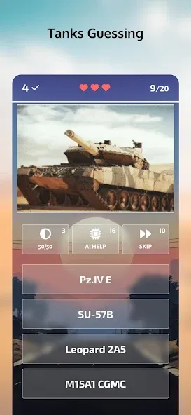 Взлом Guess the War Vehicle? WT Quiz (Вар Тандер Квиз)  [МОД Много денег] — последняя версия apk на Андроид screen 1