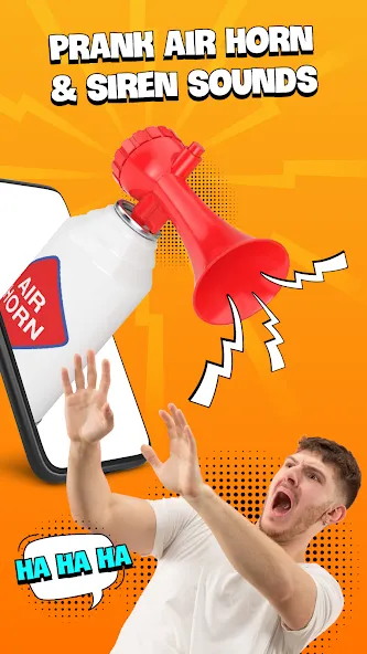 Взлом Prank Sounds Haircut, Air Horn  [МОД Mega Pack] — стабильная версия apk на Андроид screen 1