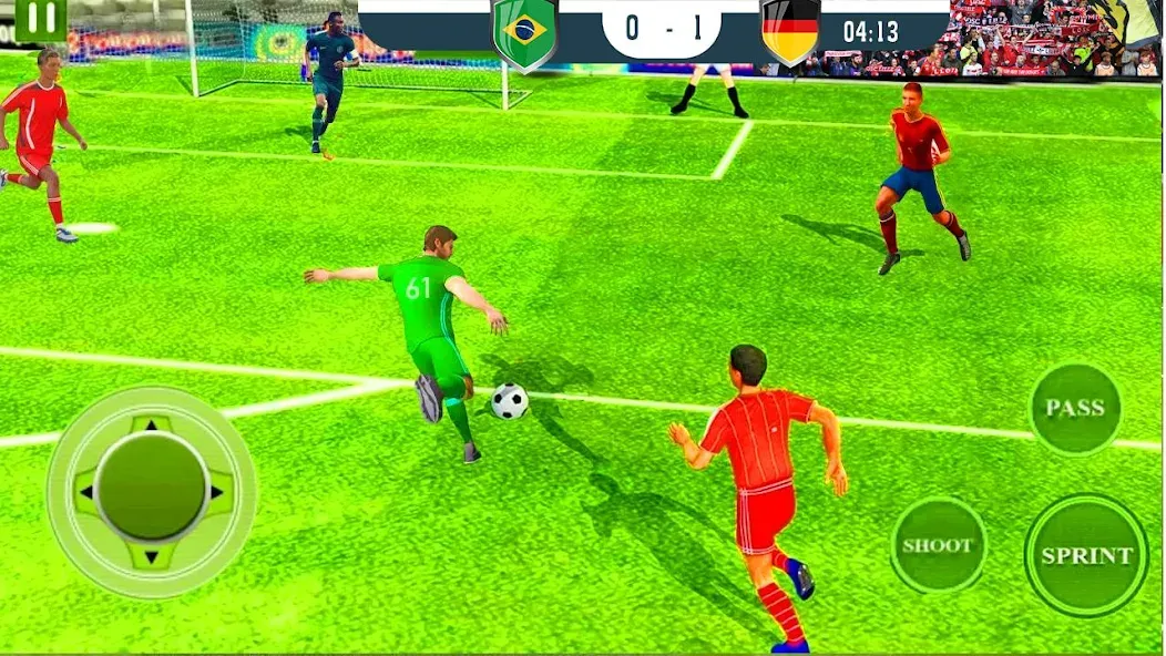 Скачать взломанную ultimate football game 2024  [МОД Menu] — последняя версия apk на Андроид screen 3