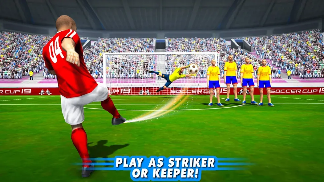 Скачать взломанную ultimate football game 2024  [МОД Menu] — последняя версия apk на Андроид screen 4