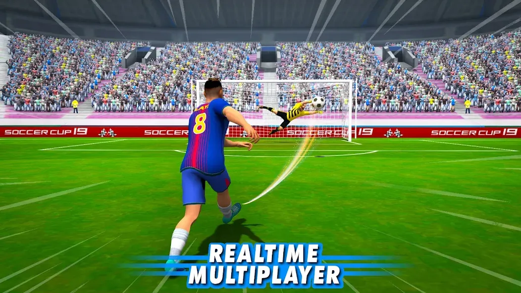 Скачать взломанную ultimate football game 2024  [МОД Menu] — последняя версия apk на Андроид screen 5