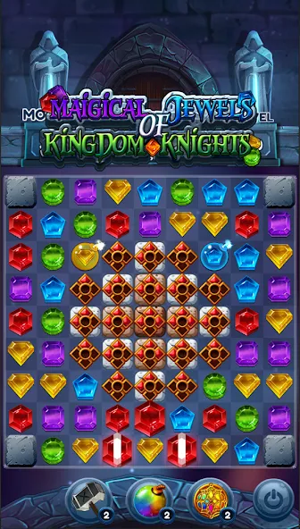 Взлом Jewels of Kingdom Knights (Джуэлз оф Кингдом Найтс)  [МОД Все открыто] — стабильная версия apk на Андроид screen 4