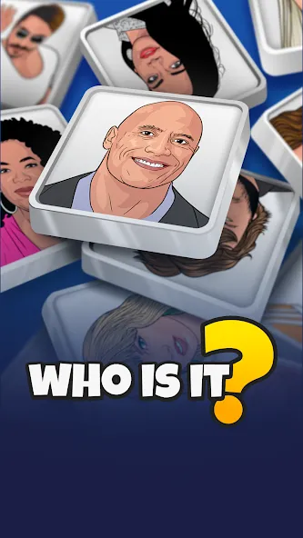 Взлом Who is it? Celeb Quiz Trivia  [МОД Unlimited Money] — последняя версия apk на Андроид screen 1