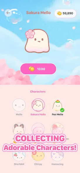 Скачать взлом Mochi Jump — Into infinity (Поппинг Джамп)  [МОД Меню] — последняя версия apk на Андроид screen 3