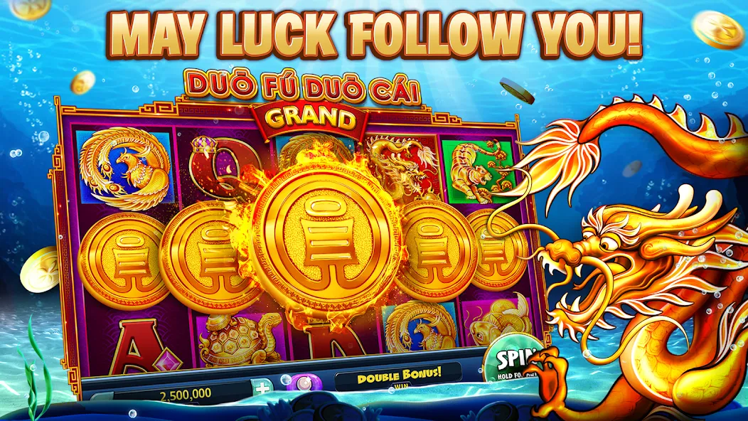 Скачать взлом Gold Fish Casino Slot Games (Голдфиш)  [МОД Много денег] — стабильная версия apk на Андроид screen 2