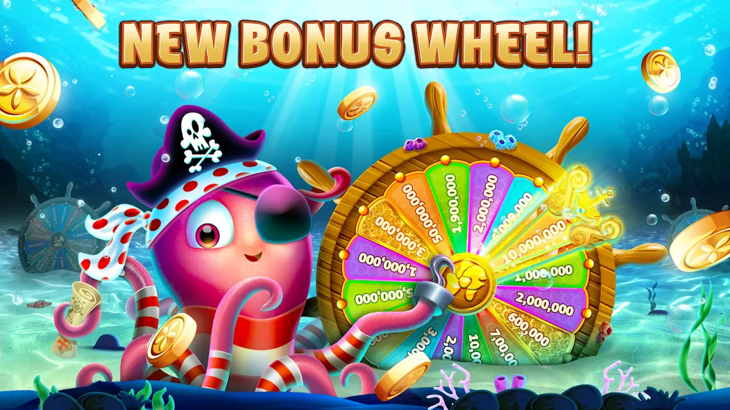 Скачать взлом Gold Fish Casino Slot Games (Голдфиш)  [МОД Много денег] — стабильная версия apk на Андроид screen 5