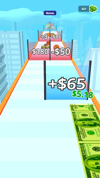 Взлом Money Rush (Мани Раш)  [МОД Много монет] — последняя версия apk на Андроид screen 2