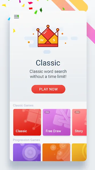 Скачать взломанную Word Search Colorful  [МОД Меню] — полная версия apk на Андроид screen 2