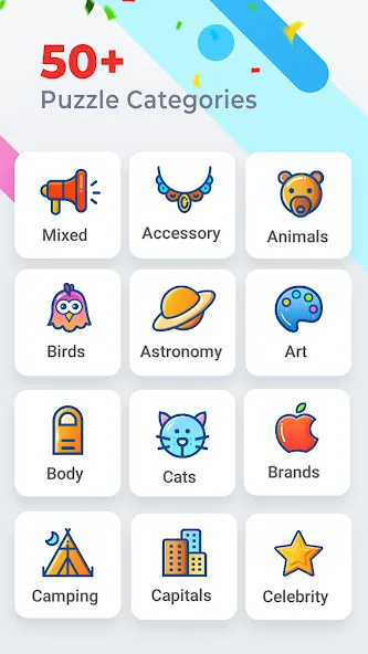 Скачать взломанную Word Search Colorful  [МОД Меню] — полная версия apk на Андроид screen 3