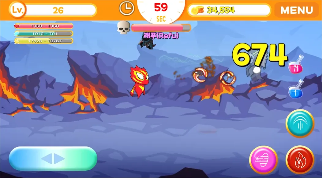 Взлом Sprit of Fire Ifrt (Дух Огня Ифрт)  [МОД Unlimited Money] — полная версия apk на Андроид screen 2