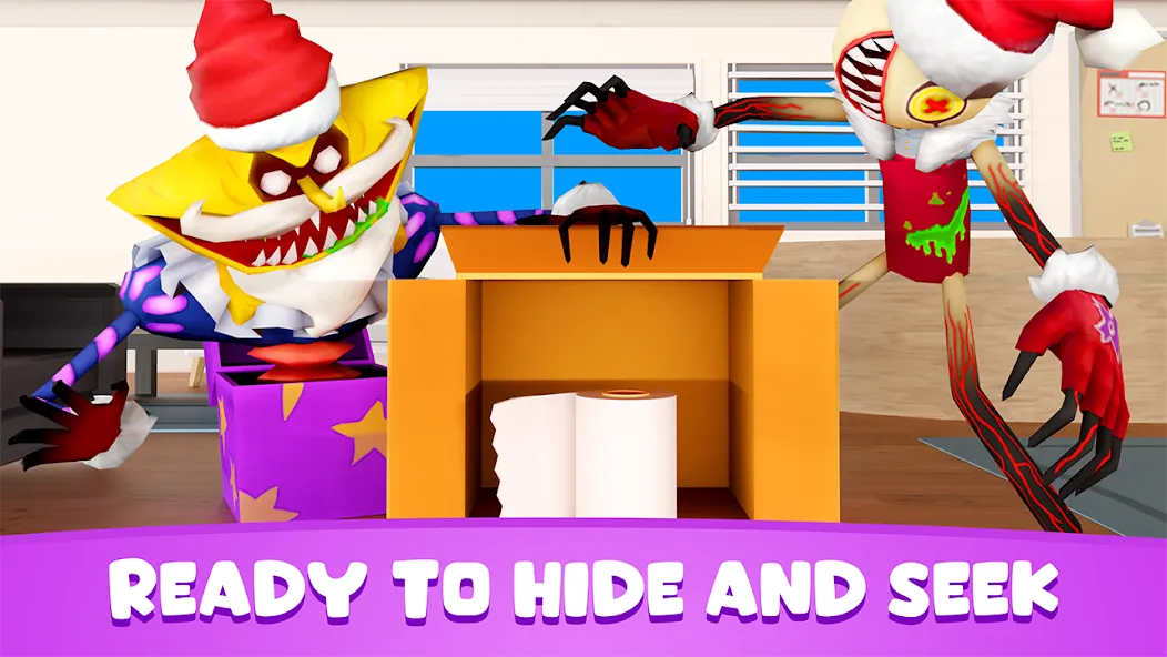 Скачать взлом Hide and Go Seek: Monster Hunt (Хайд энд Гоу Сик)  [МОД Бесконечные деньги] — последняя версия apk на Андроид screen 1