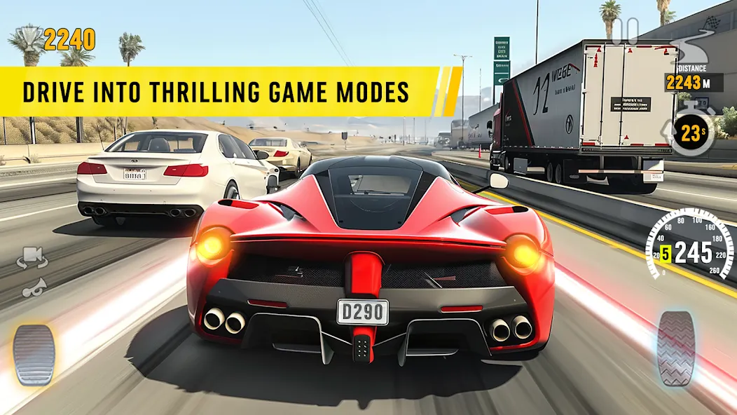 Взломанная Traffic Tour: Car Fury (Трафик Тур)  [МОД Unlocked] — последняя версия apk на Андроид screen 1