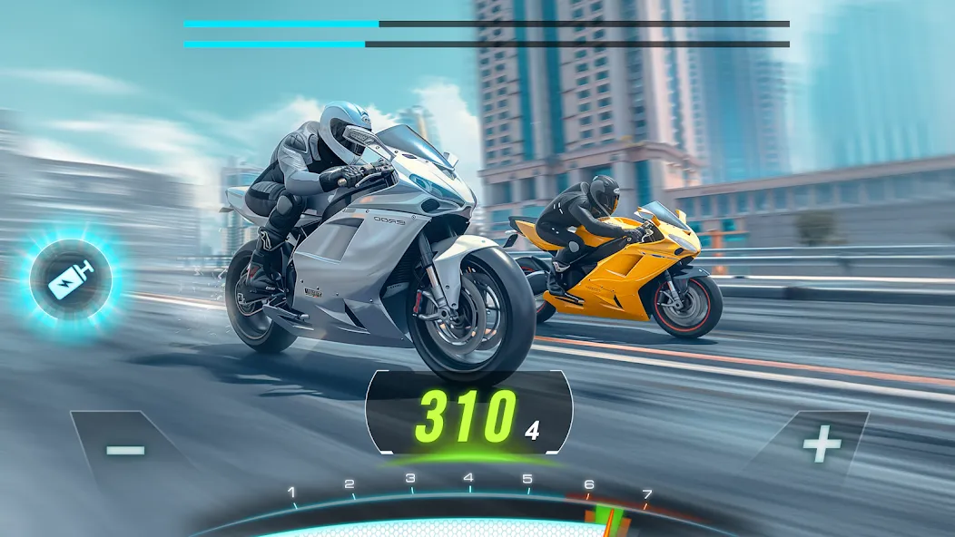 Взломанная Motor Bike: Xtreme Races  [МОД Unlocked] — стабильная версия apk на Андроид screen 3