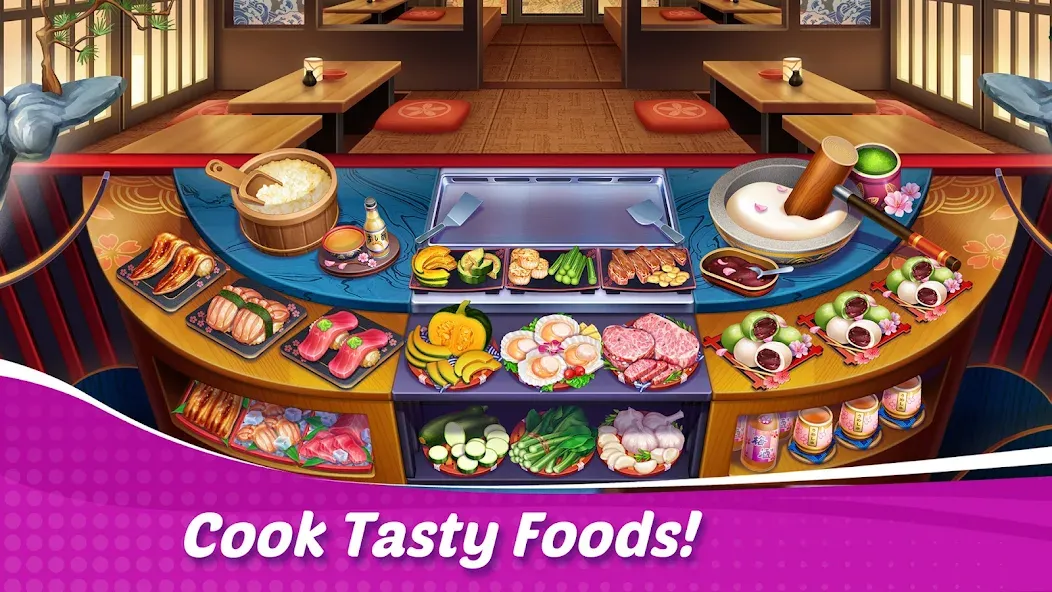 Взлом Cooking Wonder: Cooking Games  [МОД Бесконечные монеты] — полная версия apk на Андроид screen 1