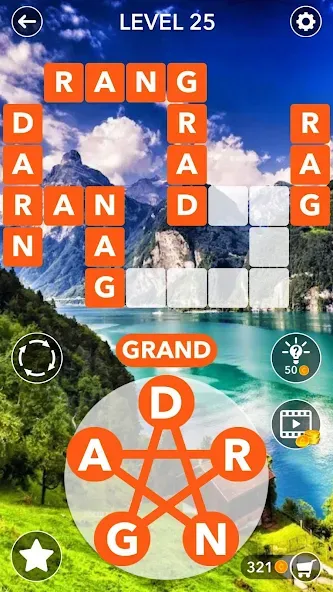 Взломанная Word Crossword Search  [МОД Unlocked] — полная версия apk на Андроид screen 3