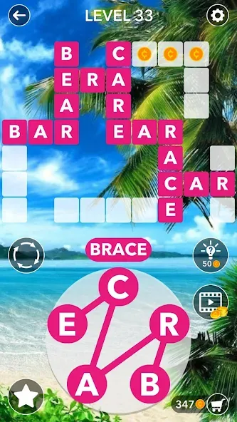 Взломанная Word Crossword Search  [МОД Unlocked] — полная версия apk на Андроид screen 4