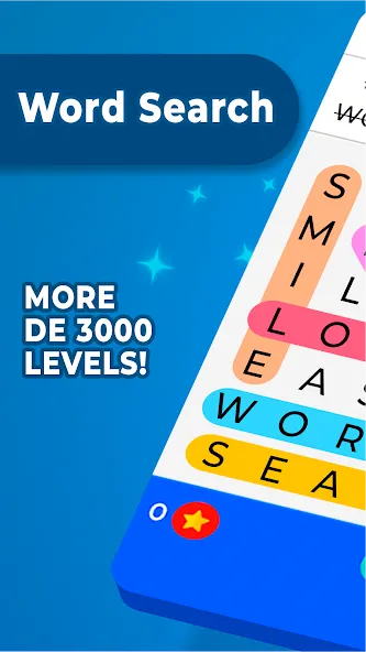 Скачать взломанную Word Search  [МОД Все открыто] — стабильная версия apk на Андроид screen 1