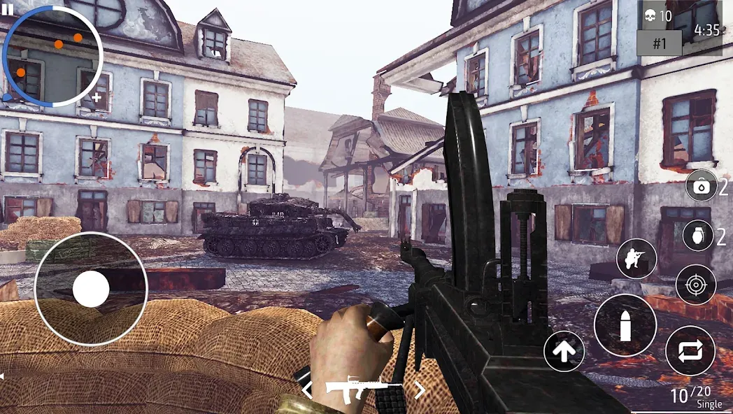 Взлом World War 2 Shooter offline (Мировая война 2 Стрелок)  [МОД Много монет] — полная версия apk на Андроид screen 3