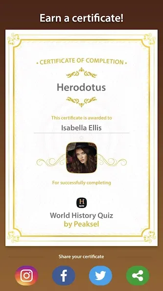 Скачать взлом World History Quiz  [МОД Много монет] — стабильная версия apk на Андроид screen 5