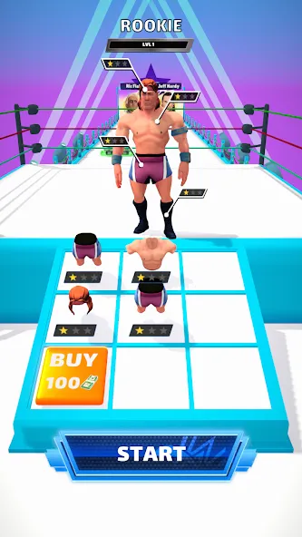 Взломанная Wrestling Trivia Run (Рестлинг Тривия Ран)  [МОД Меню] — последняя версия apk на Андроид screen 3