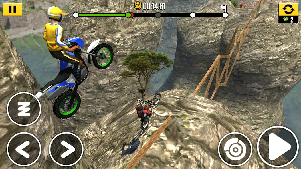 Скачать взломанную Trial Xtreme Legends (Триал Экстрим Легенды)  [МОД Все открыто] — полная версия apk на Андроид screen 1