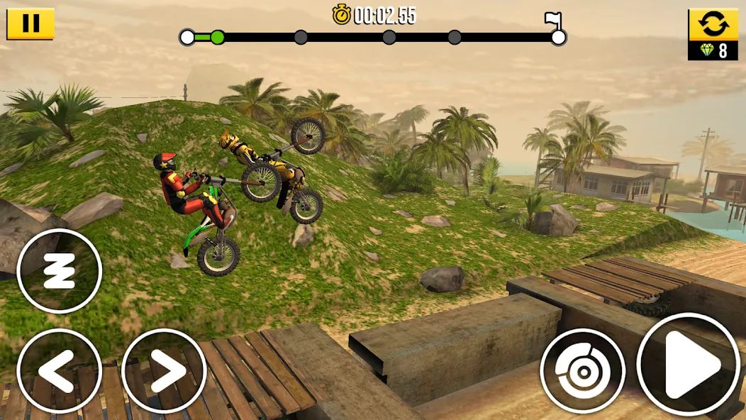 Скачать взломанную Trial Xtreme Legends (Триал Экстрим Легенды)  [МОД Все открыто] — полная версия apk на Андроид screen 4