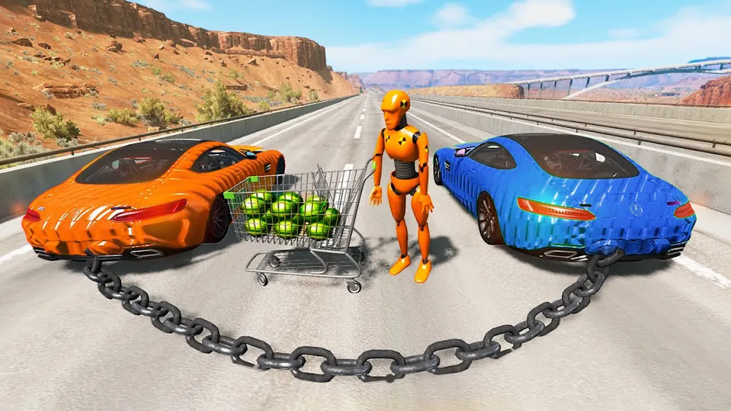 Скачать взлом Car Crash: 3D Mega Demolition (Кар краш)  [МОД Unlimited Money] — стабильная версия apk на Андроид screen 4