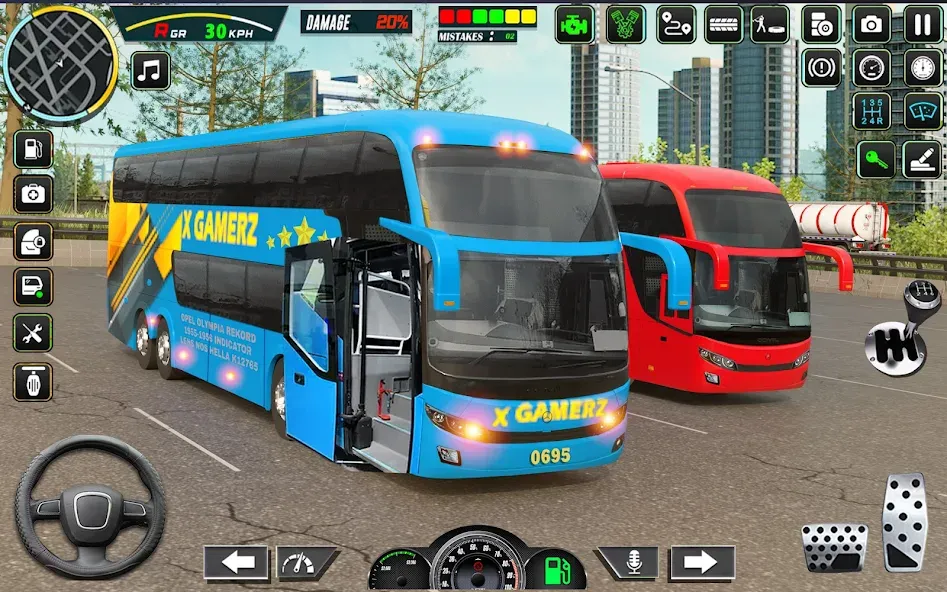 Взломанная City Bus Simulator — Bus Drive  [МОД Бесконечные деньги] — последняя версия apk на Андроид screen 2