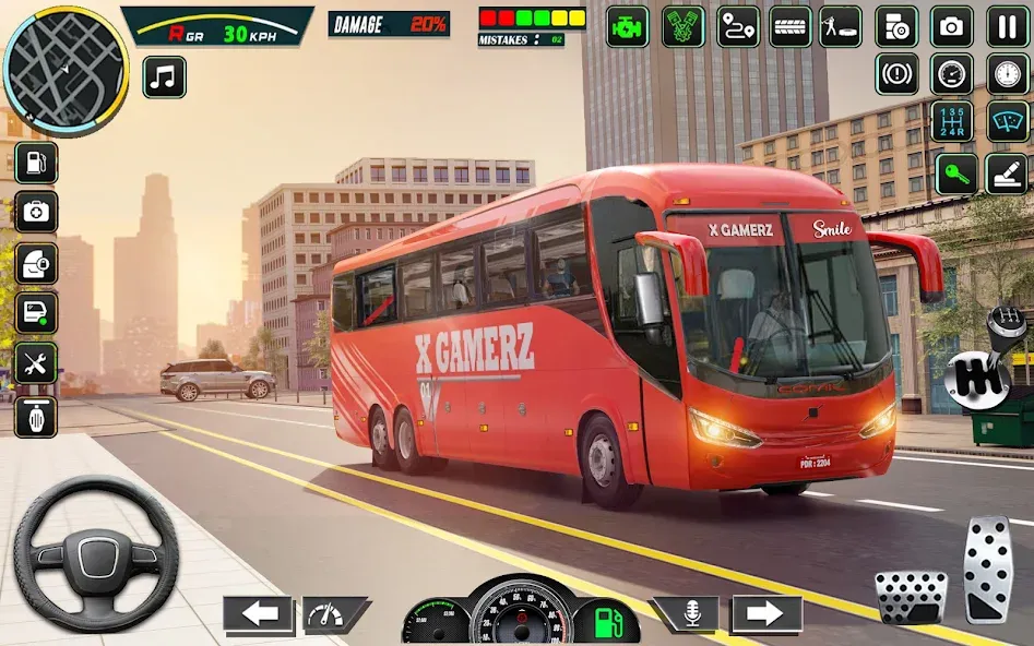 Взломанная City Bus Simulator — Bus Drive  [МОД Бесконечные деньги] — последняя версия apk на Андроид screen 4