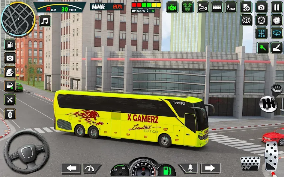 Взломанная City Bus Simulator — Bus Drive  [МОД Бесконечные деньги] — последняя версия apk на Андроид screen 5