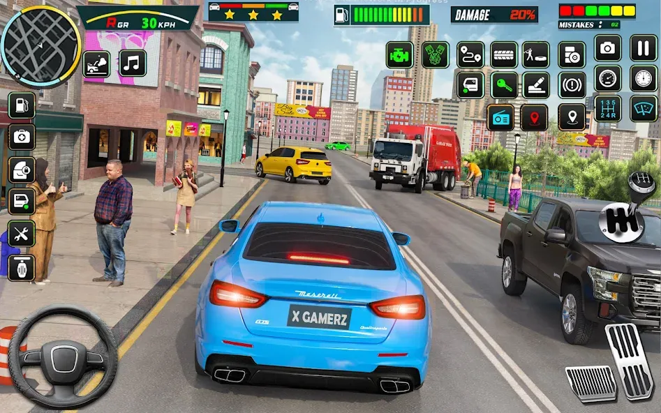 Взломанная City Car Driving — Car Games (Сити Кар Драйвинг)  [МОД Бесконечные деньги] — полная версия apk на Андроид screen 3