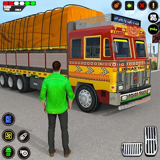 Скачать взлом Indian Truck Drive Truck Games (Индийский грузовой симулятор)  [МОД Unlocked] — полная версия apk на Андроид screen 1