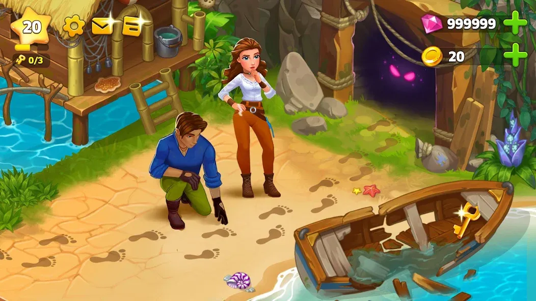 Скачать взломанную Island Hoppers: Jungle Farm (Айслэнд Квеставэй)  [МОД Много монет] — стабильная версия apk на Андроид screen 3