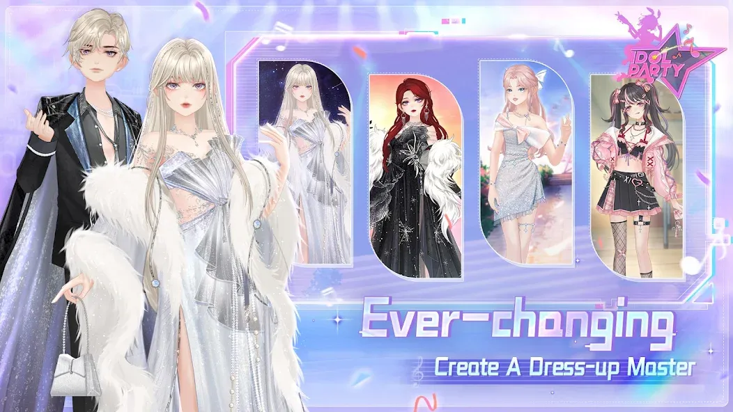 Скачать взлом Idol Party (Айдол Пати)  [МОД Много монет] — последняя версия apk на Андроид screen 4