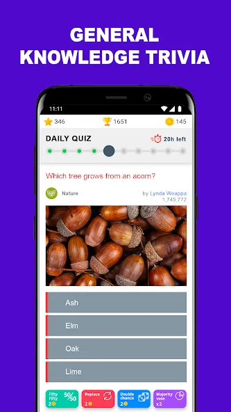 Скачать взломанную QuizzClub. Quiz & Trivia game (КвиззКлуб)  [МОД Меню] — стабильная версия apk на Андроид screen 1