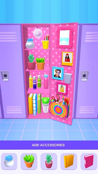 Взлом DIY Locker 3D (ДИУАЙ Локер 3Д)  [МОД Unlocked] — стабильная версия apk на Андроид screen 1