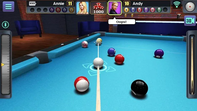 Взлом 3D Pool Ball  [МОД Unlimited Money] — последняя версия apk на Андроид screen 1