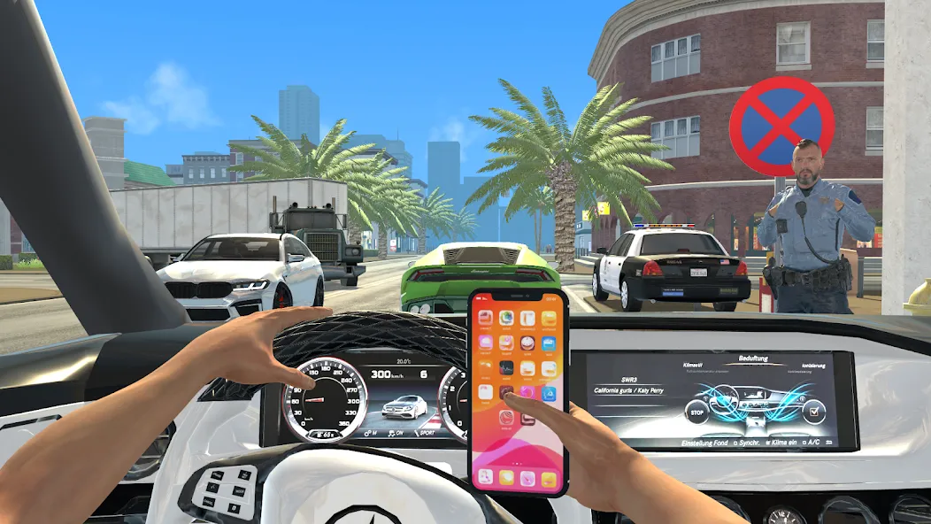 Взломанная Car Simulator City Drive Game  [МОД Много монет] — полная версия apk на Андроид screen 4