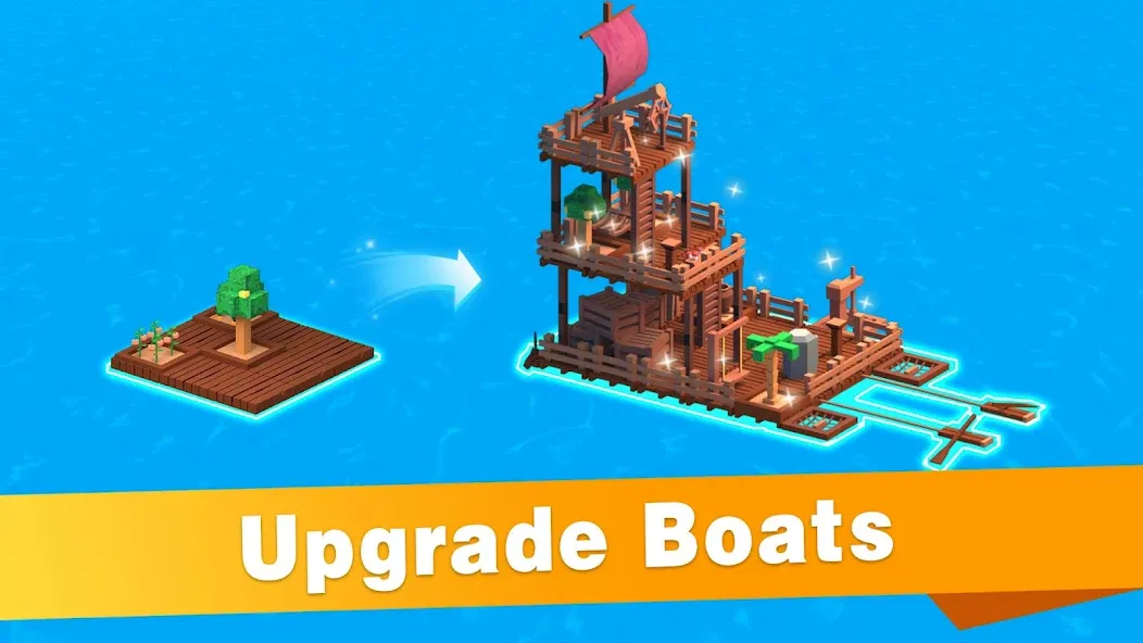 Скачать взлом Idle Arks: Build at Sea (Айдл)  [МОД Все открыто] — полная версия apk на Андроид screen 2