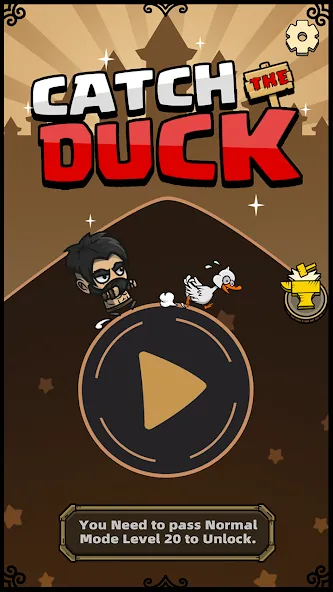 Скачать взломанную Catch The Duck (Кетч зе Дак)  [МОД Menu] — стабильная версия apk на Андроид screen 1