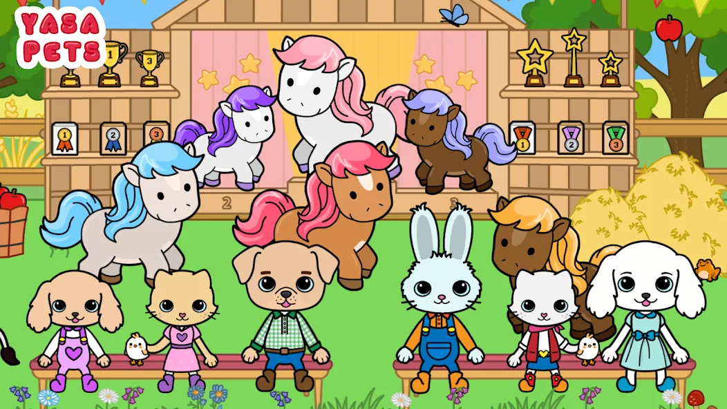 Скачать взлом Yasa Pets Farm (Яса Петс Фарм)  [МОД Unlocked] — полная версия apk на Андроид screen 2