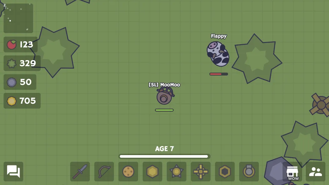 Взломанная MooMoo.io (Official)  [МОД Menu] — полная версия apk на Андроид screen 3