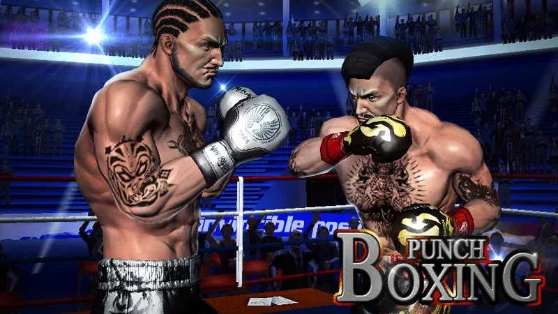 Скачать взлом Punch Boxing 3D  [МОД Mega Pack] — последняя версия apk на Андроид screen 1