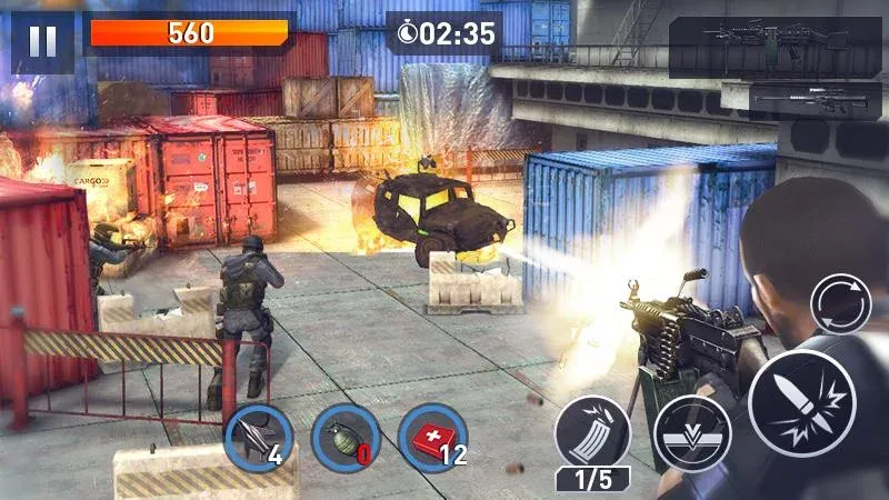 Взлом Elite Killer: SWAT  [МОД Unlimited Money] — последняя версия apk на Андроид screen 1