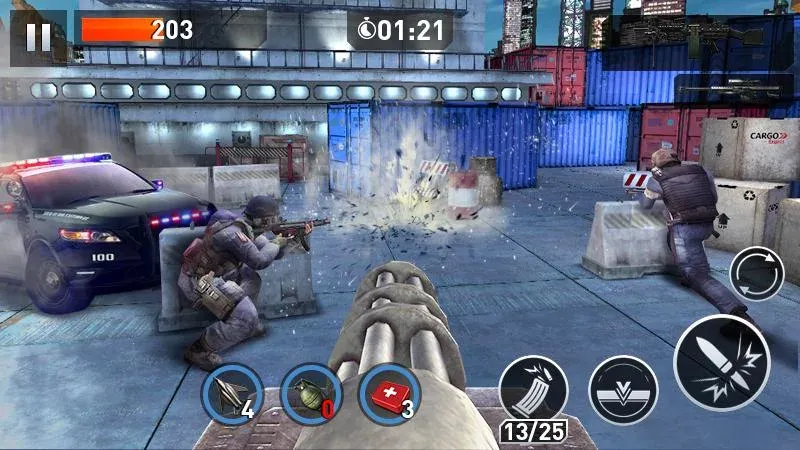 Взлом Elite Killer: SWAT  [МОД Unlimited Money] — последняя версия apk на Андроид screen 3